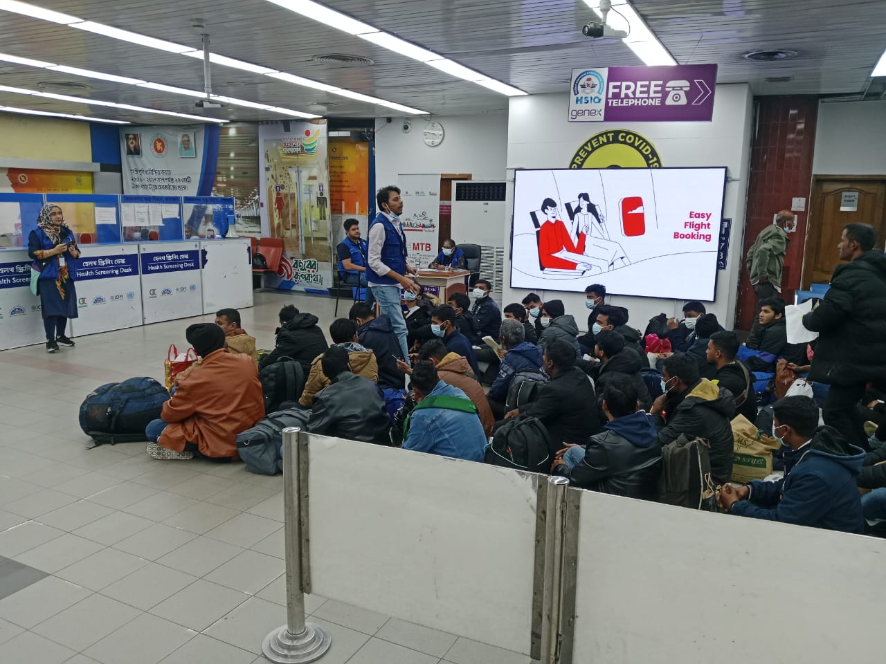 140 more Bangladeshis return home from Libya