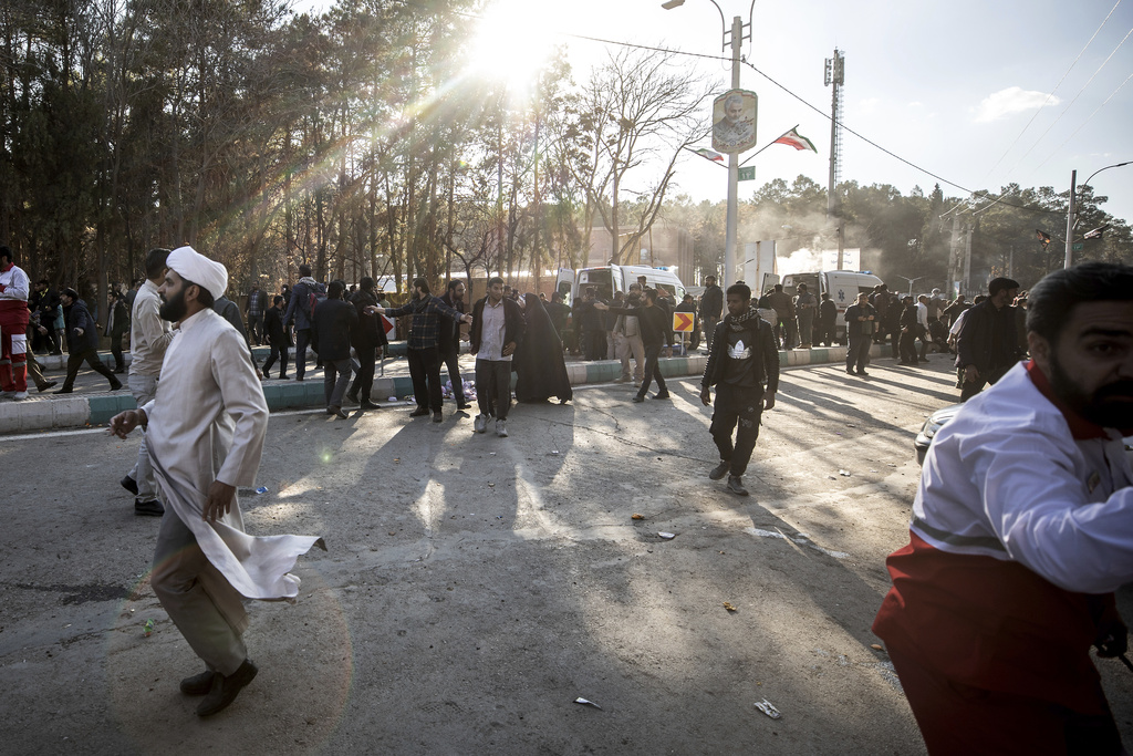 Blasts kill 103 people at ceremony honouring slain Iranian general Qassim Soleimani