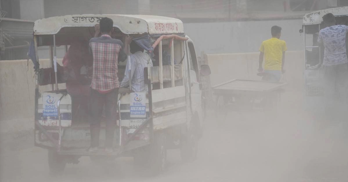 Dhaka’s air quality 4th worst in the world this morning