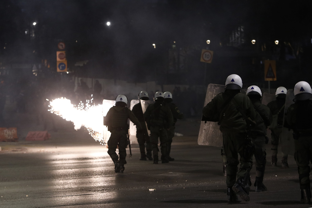 Students and police clash in Greece as debate rages over legalizing private universities