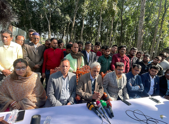 Religious minorities endure prosecution for withdrawal of support from AL: Nitai Roy Chowdhury