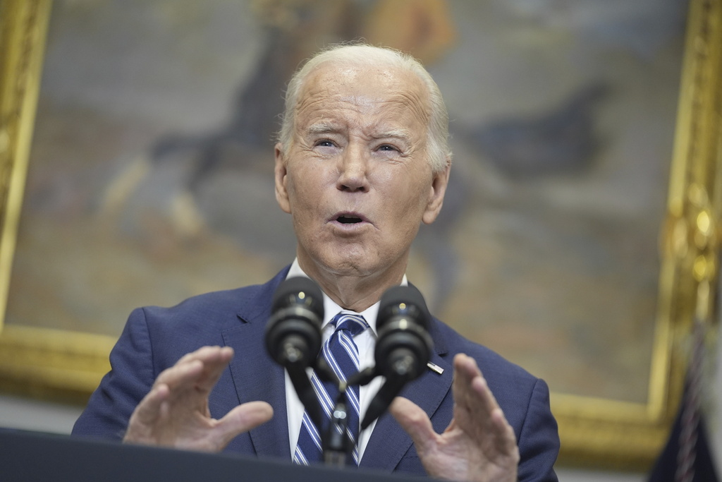 'No evidence' Russia has decided what to do with emerging anti-satellite weapon, Biden says