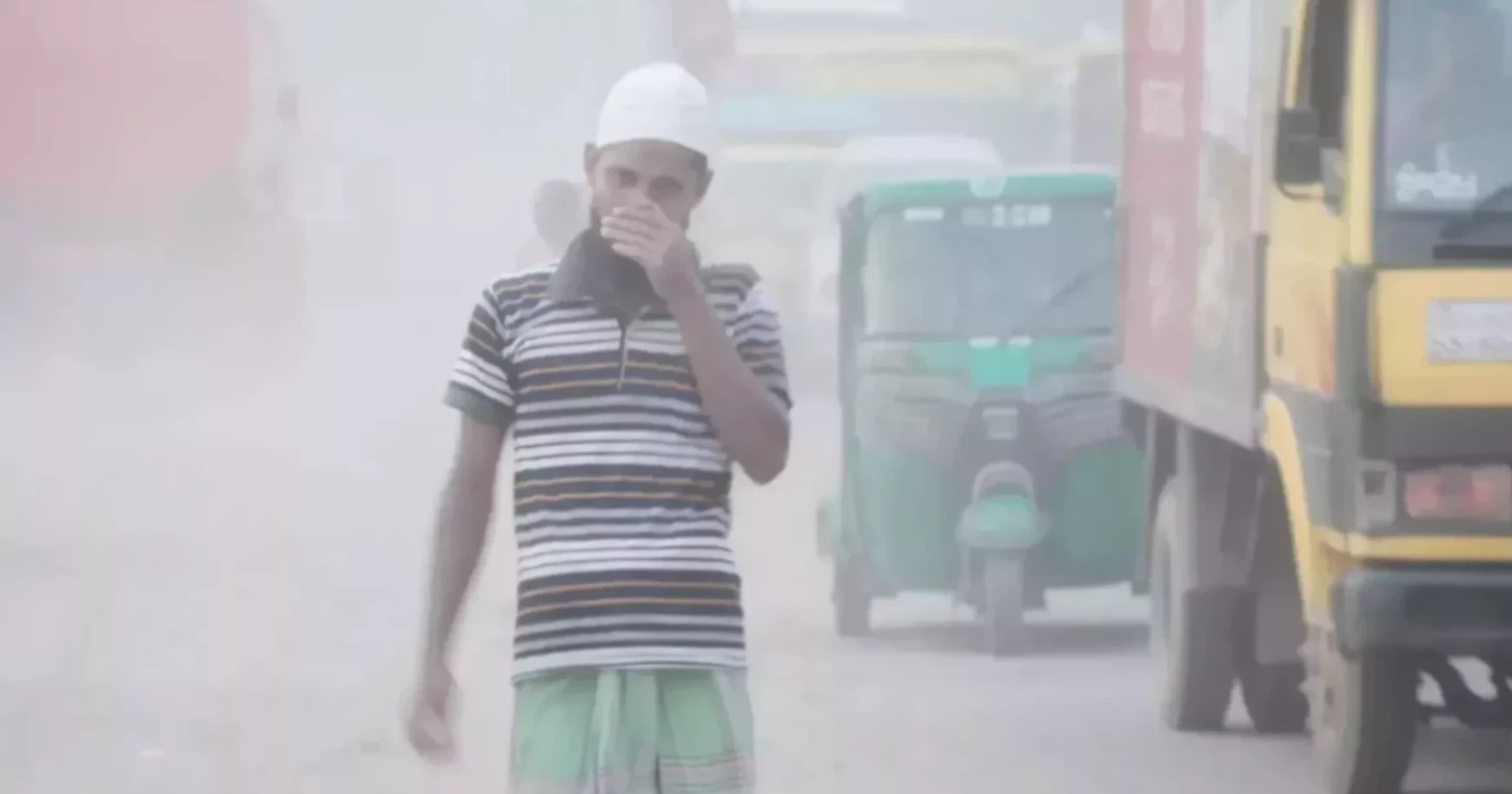 Dhaka’s air quality worst in the world this morning