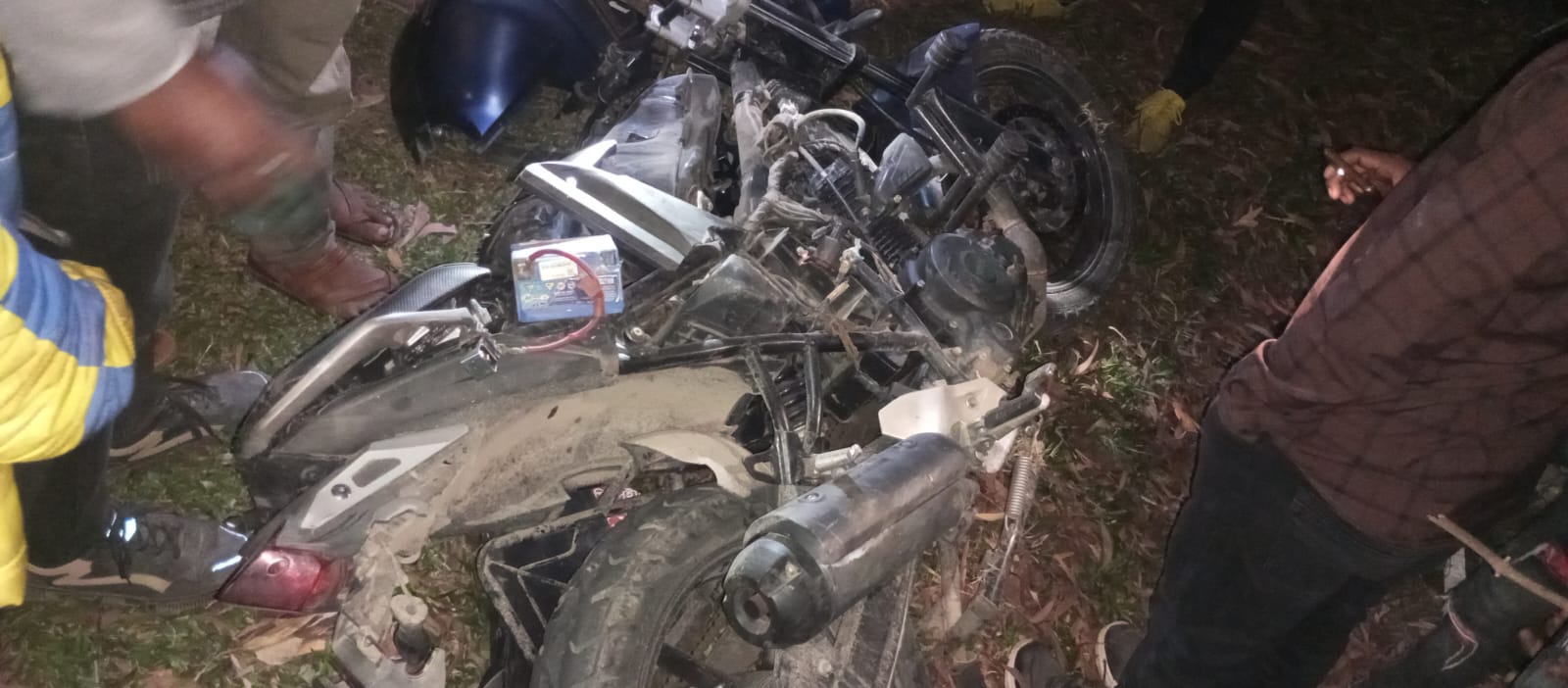 2 dead as pick-up van hits motorbikes in Sylhet