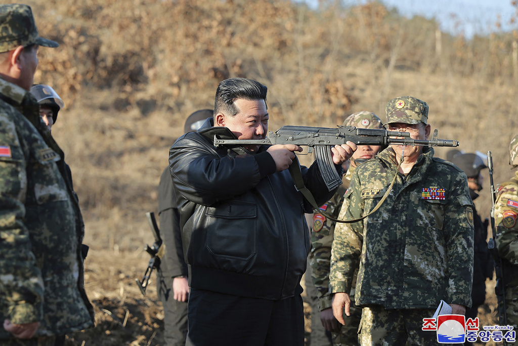 North Korea's Kim calls for stronger war fighting capabilities against the US and South Korea
