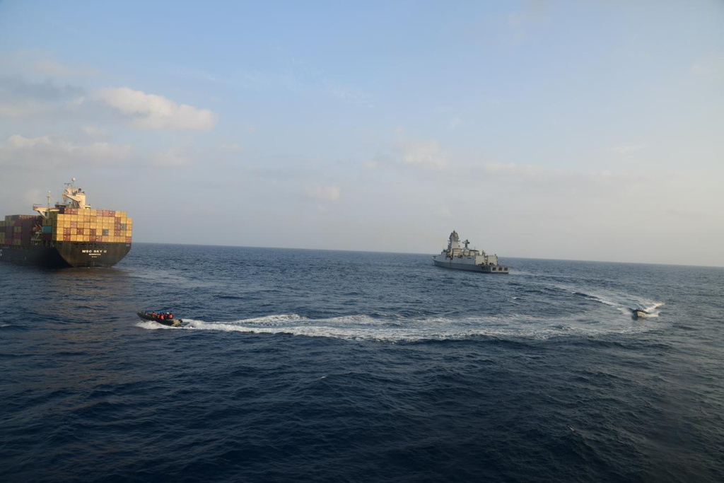 US destroyer shoots down missile and drones launched by Yemen's Houthi rebels