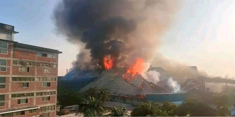 Questions looms as suspicious fire engulfs S Alam warehouse