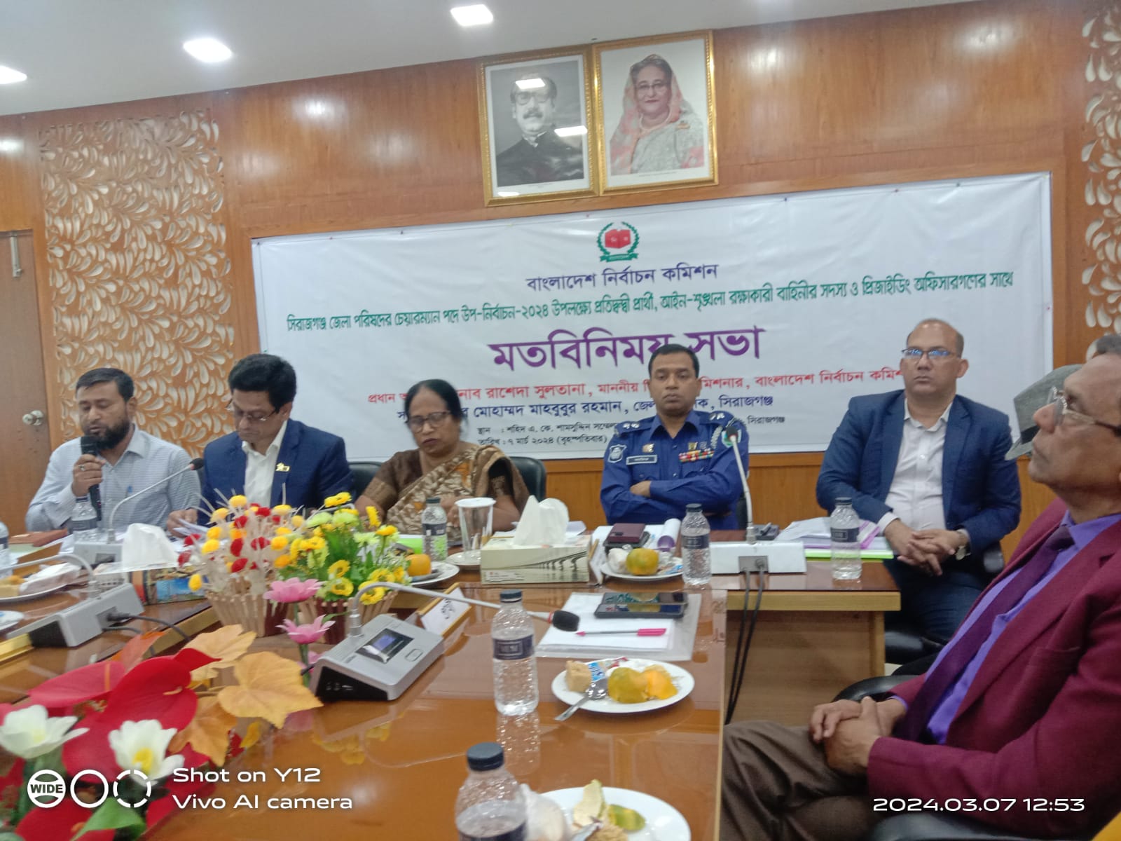 Sirajganj Zilla Parishad by-polls: Candidature will be revoked if found any evidence of using black money