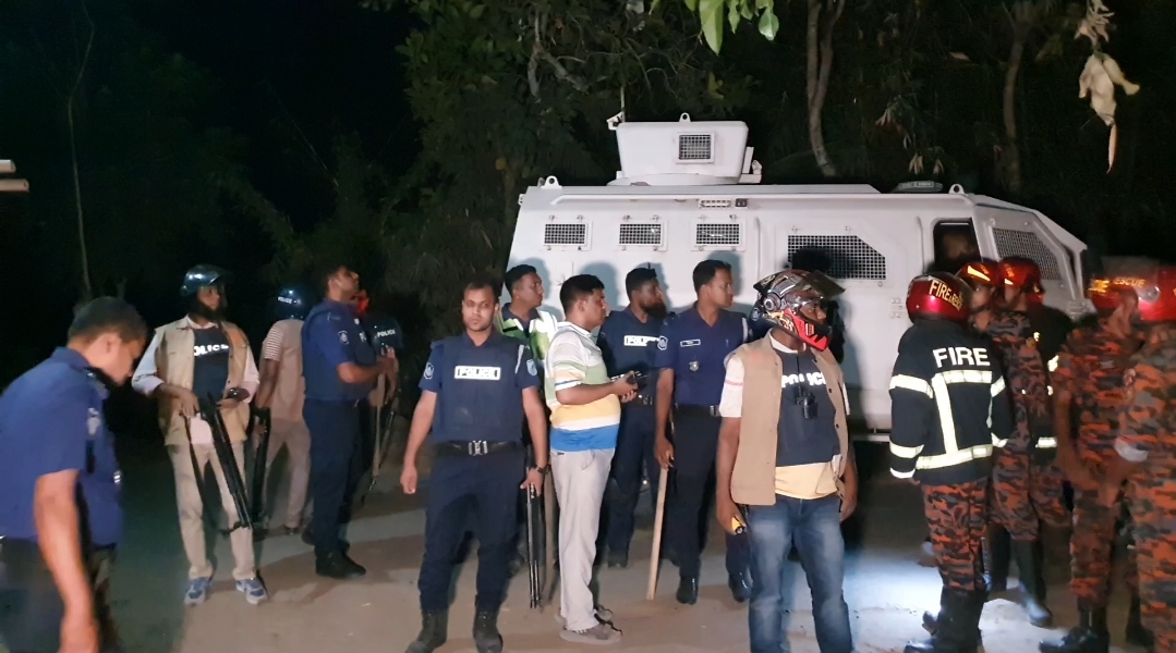 Temple fire: BGB deployed after mob attack kills two youths in Faridpur