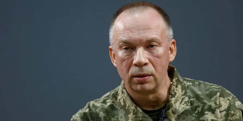 Russian attacks pushing us back: Ukrainian army chief