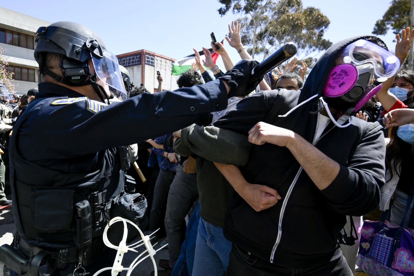 Pro-Palestinian protesters break through barricades to retake MIT encampment