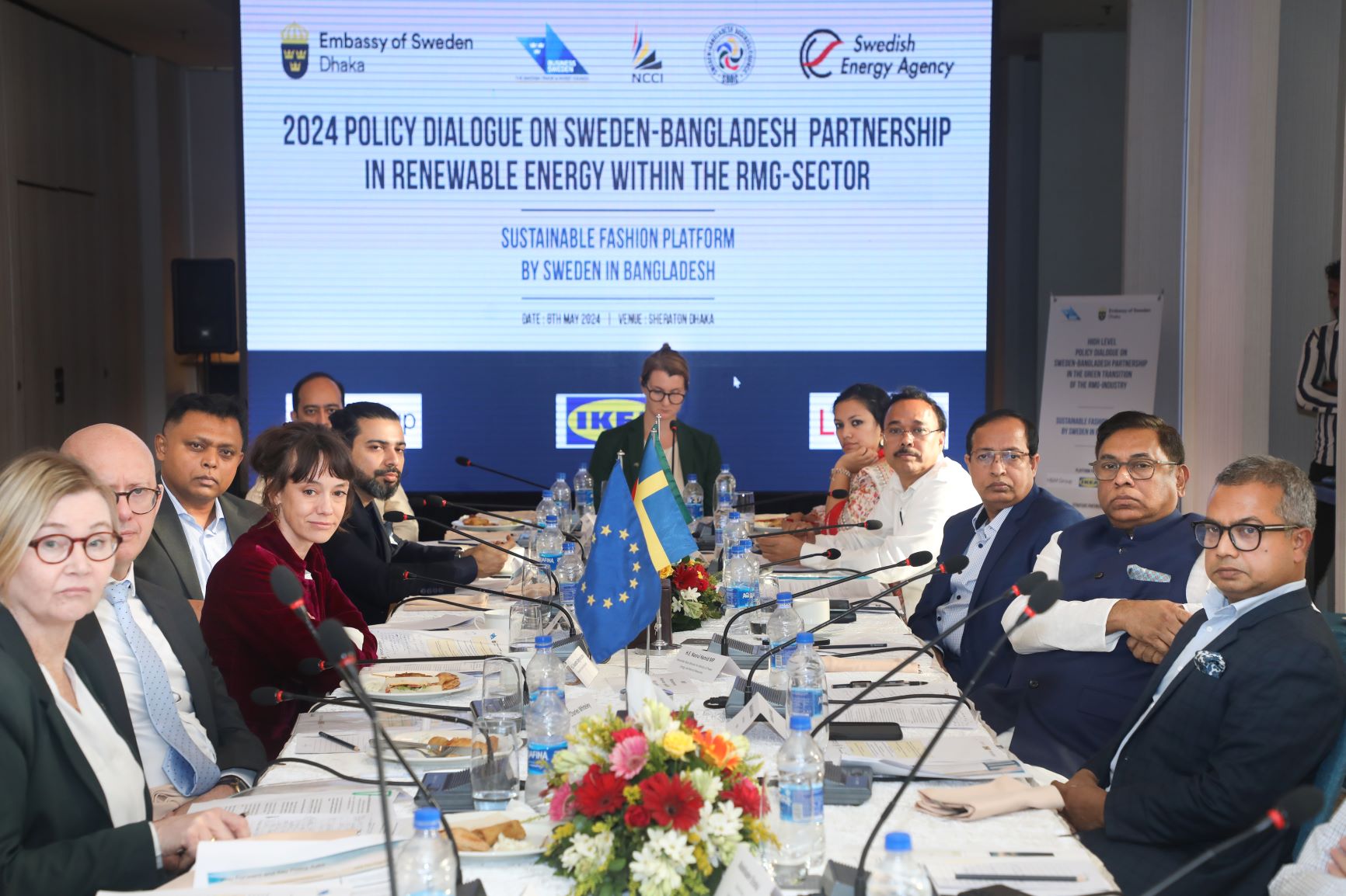 Swedish delegations underscore the needs of renewable energy sources for RMG sector in Bangladesh 