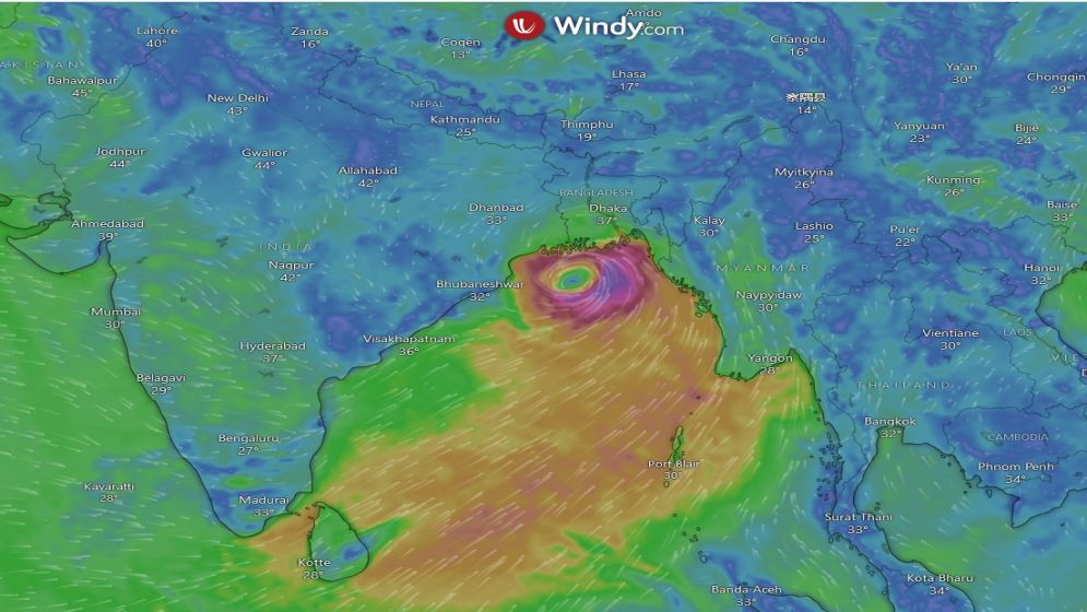 Cyclone Remal makes landfall, weakens as it moves northward