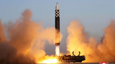 North Korea fires missile barrage toward its eastern waters days after failed satellite launch