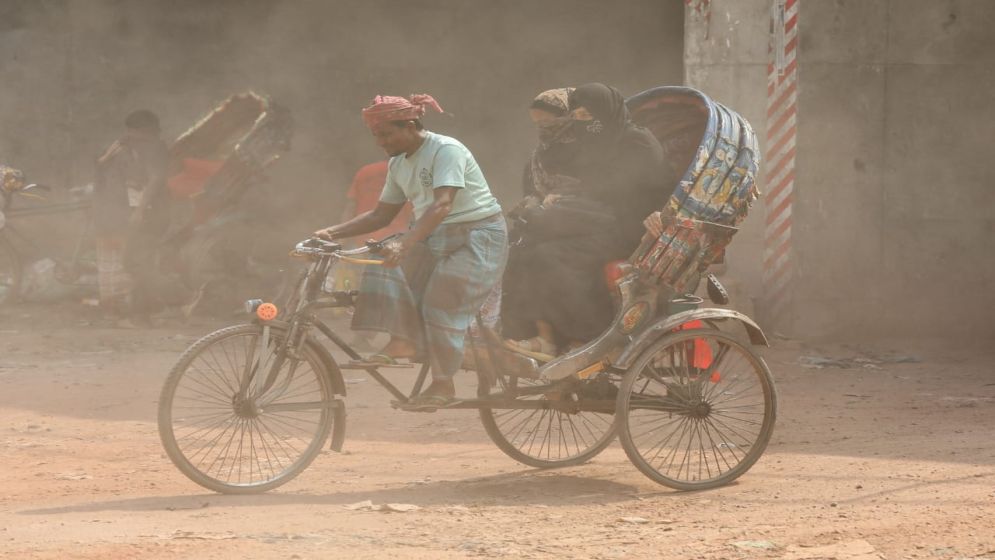 Dhaka’s air quality 