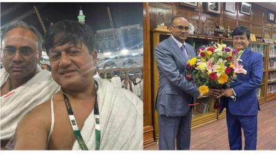 Photos of ex-NBR official Matiur with Bangladesh Bank governor go viral on social media