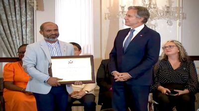 Bangladeshi Al-Amin Nayan receives TIP Hero Award for anti-trafficking efforts