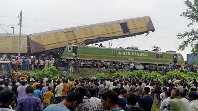 At least 8 dead after trains collided in eastern India near the Darjeeling tourist spot