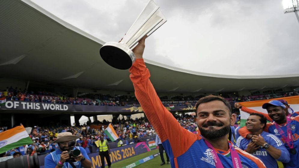 Virat Kohli ends T20 career on a high as India wins World Cup