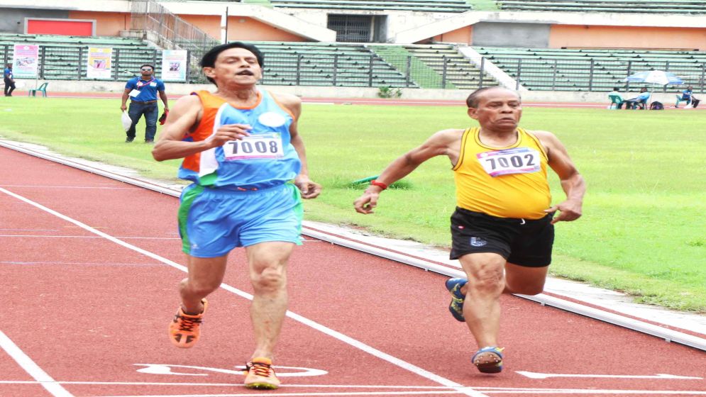 Country's first Int'l Open Veteran Athletics begins