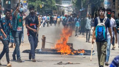 Bangladeshi students rise up in revolt, but a wider movement against the government looks unlikely