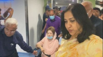 Khaleda Zia hospitalised again
