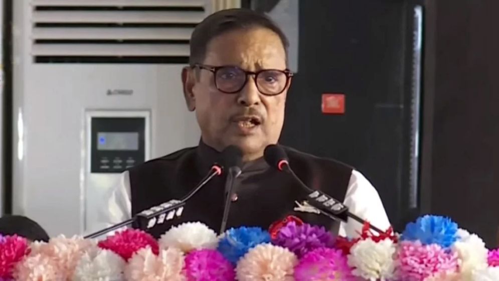 Quader abruptly ends press conference amid ex-BCL leader backlash