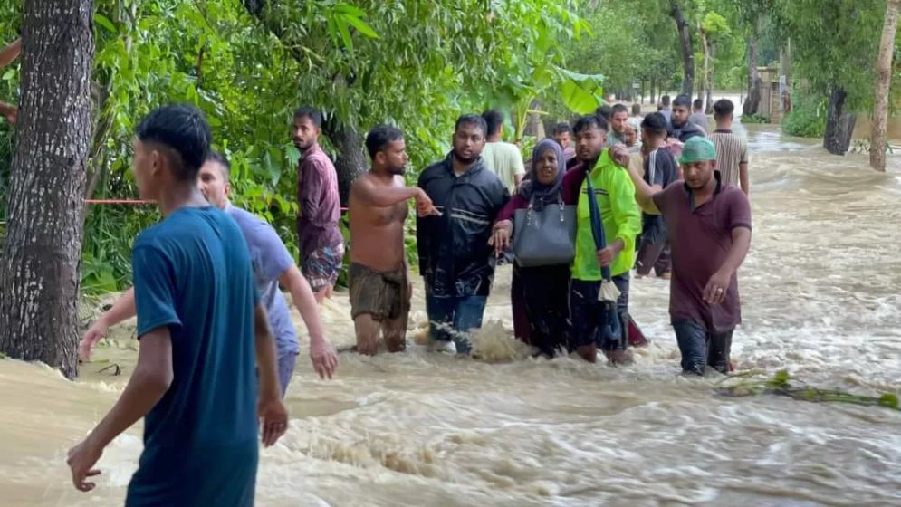 Devastating flood impacts 36 lakh people across 10 districts; 2 lives lost