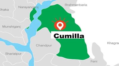 Gumti flood protection embankment collapses affecting hundreds in Cumilla