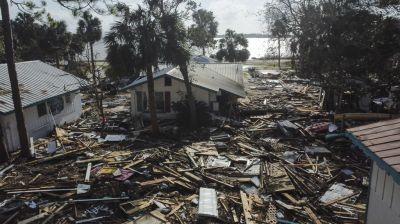 Hurricane Helene kills at least 44 and cuts a swath of destruction across the Southeast