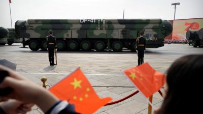 China test-fires an intercontinental ballistic missile into the Pacific Ocean