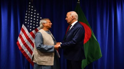 President Biden, Prof Yunus affirm close partnership between Dhaka, Washington