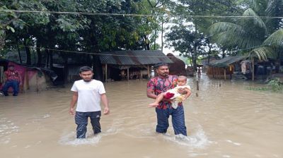 37 people trapped by floodwaters rescued in Mymensingh