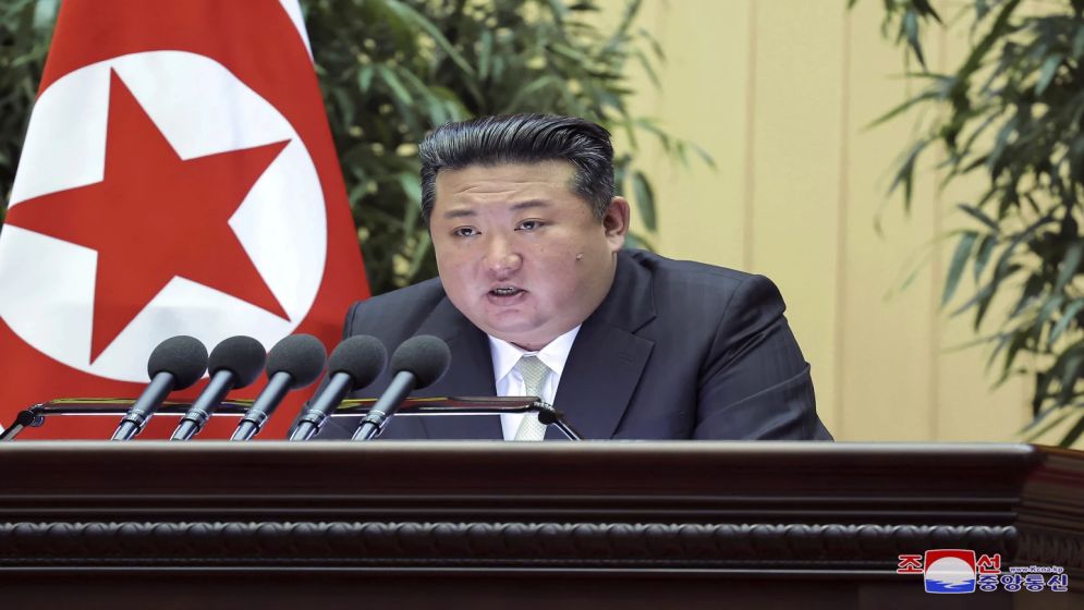 North Korean leader calls for expanding his nuclear forces in the face of alleged US threats