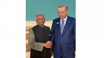 Erdoğan invites Prof Yunus to visit Turkey, assures full support to build a prosperous Bangladesh