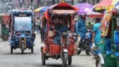 Rickshaw-Van-Easy Bike Sangram Parishad presents seven demands