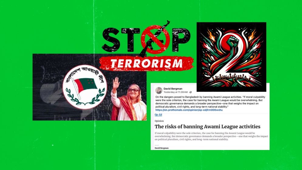 David Bergman’s article on the risk of banning Awami League misses the point