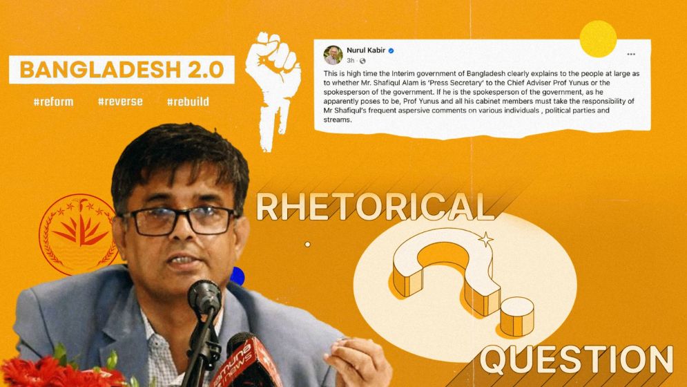 Nurul Kabir on Shafiqul Alam's role: What’s the real rhetoric behind the rhetorical question?