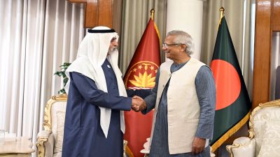 UAE Minister Sheikh Nahyan calls on Chief Advisor Yunus to discuss manpower, trade, and investment cooperation