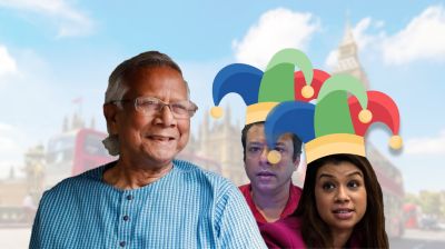 Tulip’s tea invitation and Joy’s black flags: The Awami family circus lands in London