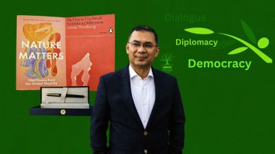 Tarique Rahman turned diplomacy into a democratic breakthrough with a pen, two books, and an hour-long dialogue