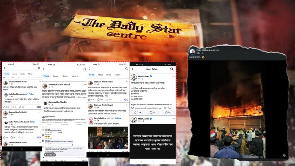 Social media posts by “Influencers” preceded attacks on Prothom Alo, The Daily Star and Chhayanaut