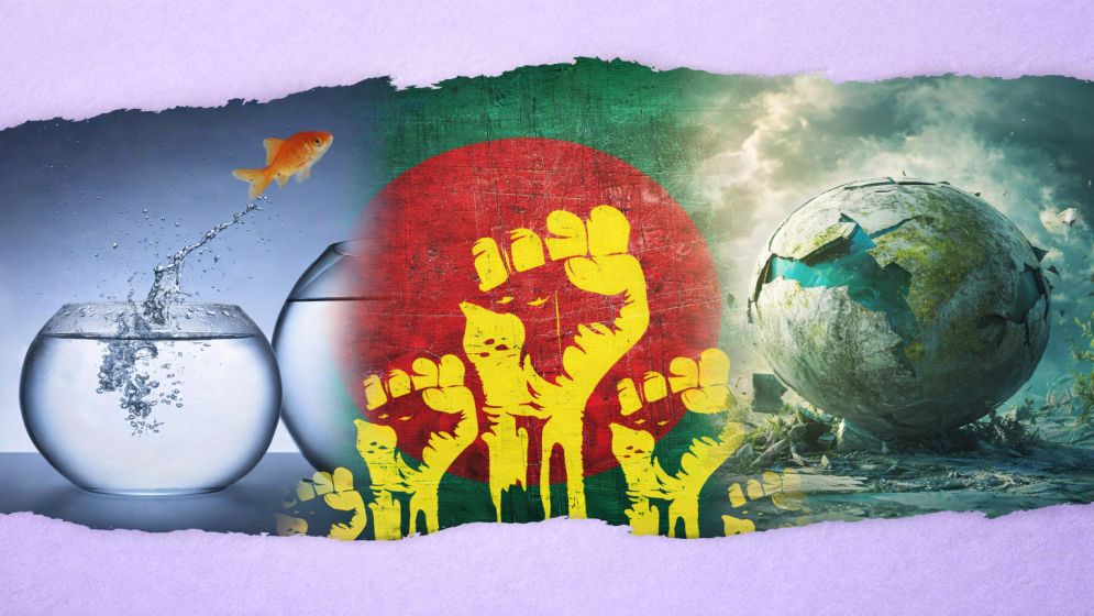 The world is cracking….and ‘surprisingly’ Bangladesh is in a position to cash in