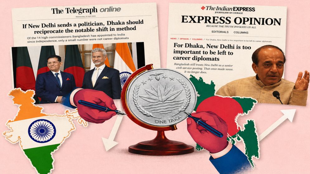 Indian press pushes Dhaka to reciprocate after Trivedi appointment