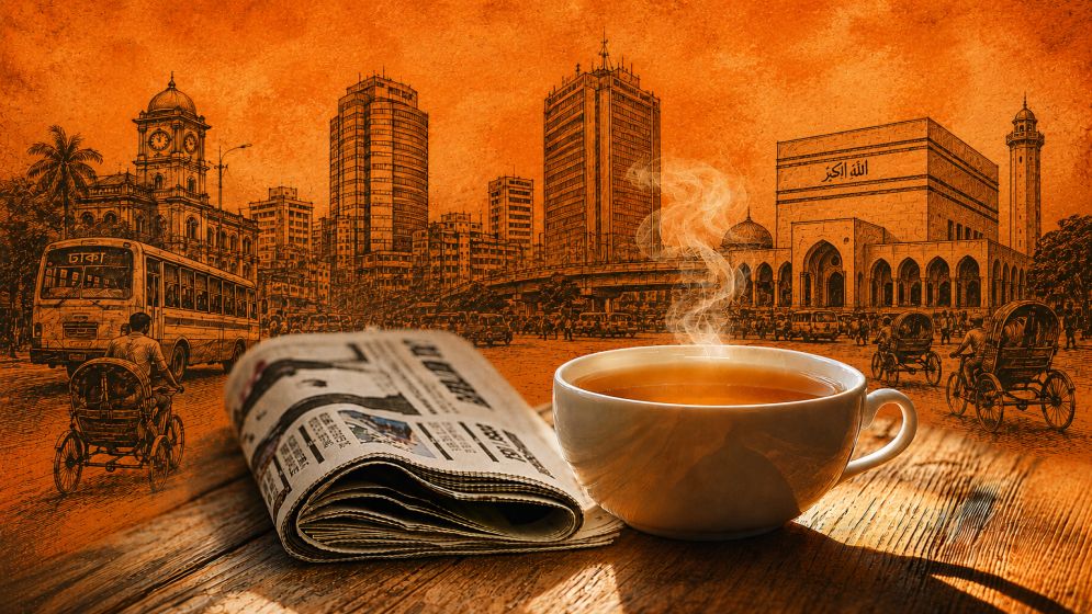In the age of noise…print newspaper is still a morning refuge