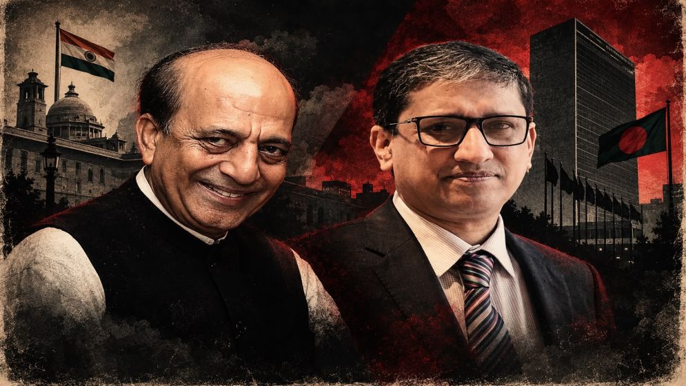 Trivedi wins Delhi’s confidence as Bangladesh’s outgoing envoy leaves with little to show